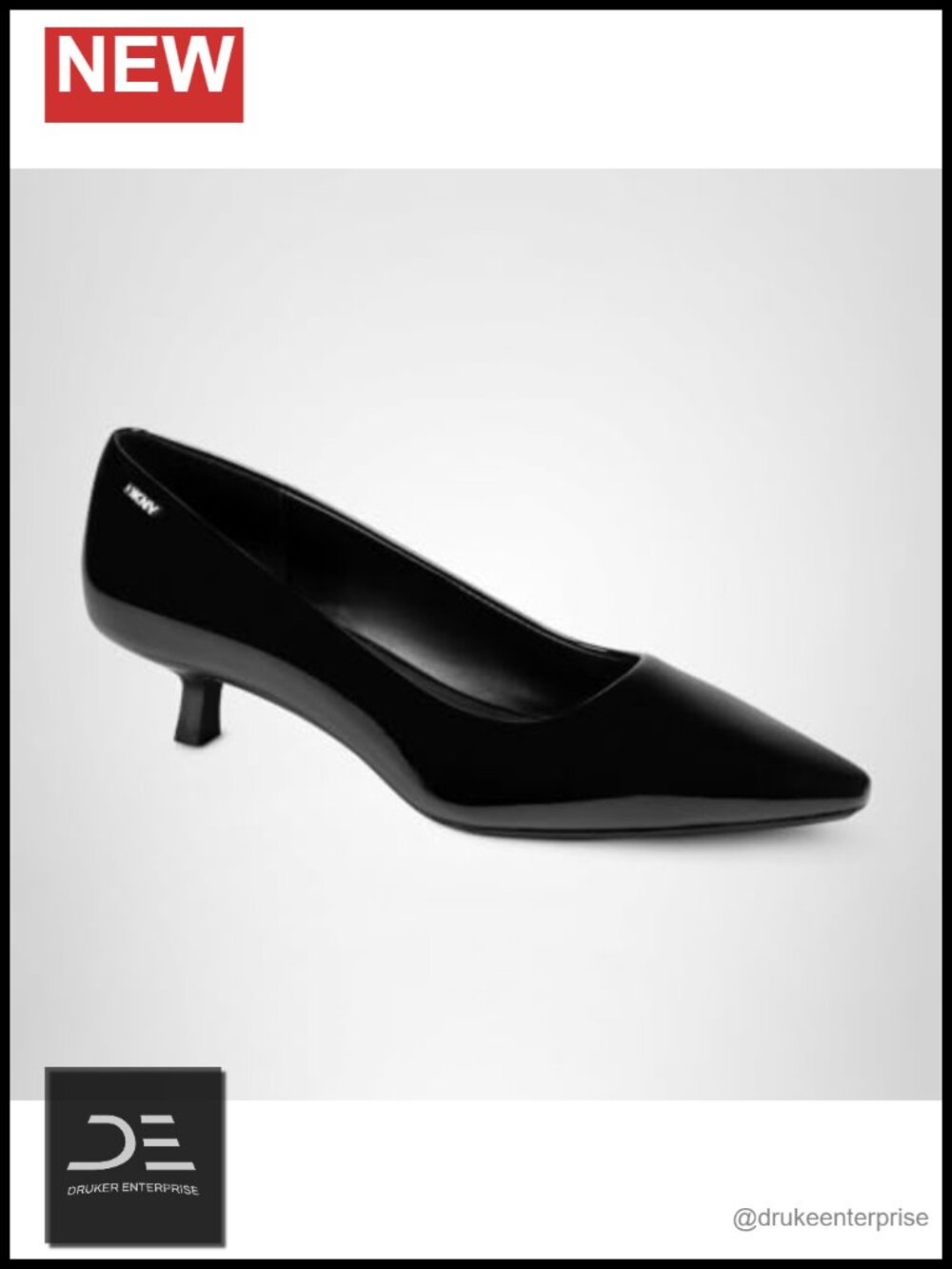 DKNY Noreen Kitten Heel Pump Pointed Toe Women's
